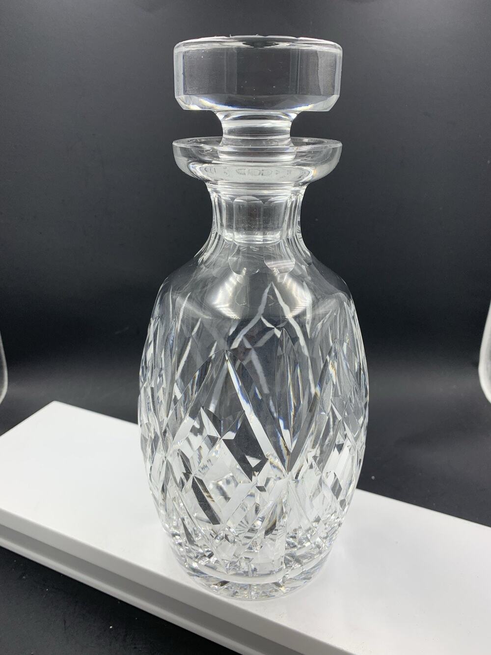 Vintage Waterford Crystal Lismore Spirit Decanter with Ball Stopper